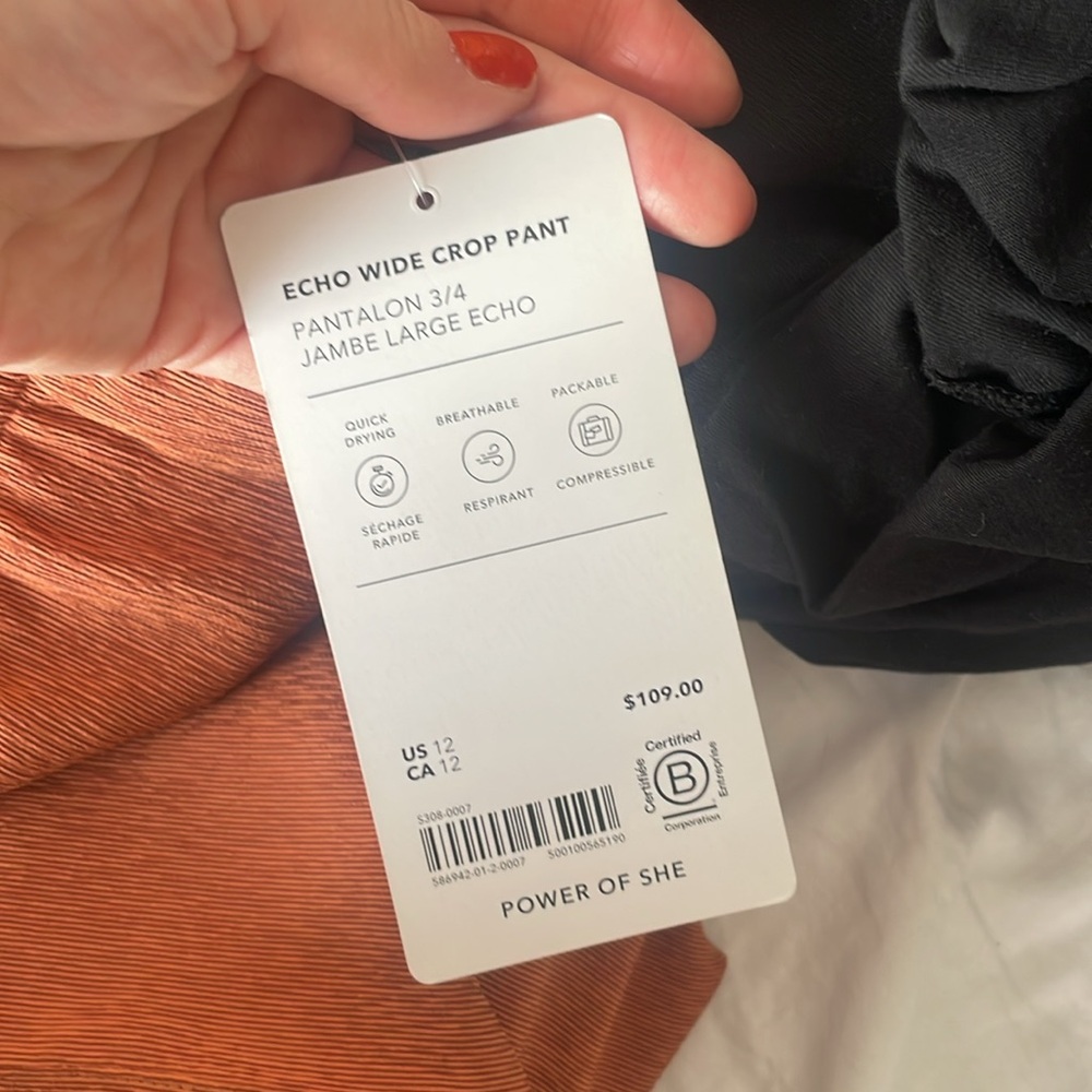 NWOT athleta echo pants - Picture 7 of 7